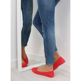 Bailarinas de mujer rojo suave rojo 2 Bailarinas de mujer rojo suave rojo 2