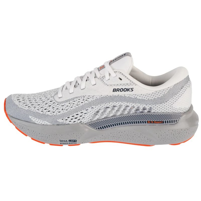 Brooks Adrenaline GTS 24 1104371D129 Zapatos para correr blanco 1 Brooks Adrenaline GTS 24 1104371D129 Zapatos para correr blanco 1