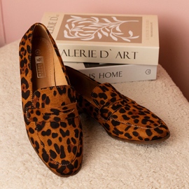 Mocasines clásicos de Panther Women marrón 8