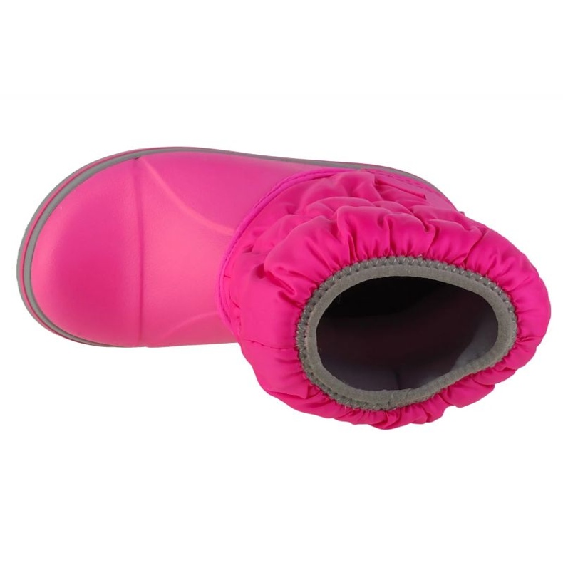 Botas de nieve para niñas Crocs Boot de invernada 14613-6TR rosa 1
