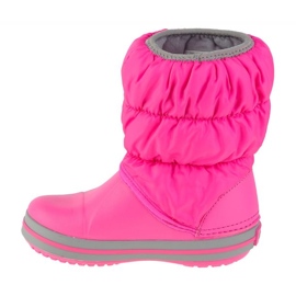 Botas de nieve para niñas Crocs Boot de invernada 14613-6TR rosado 2