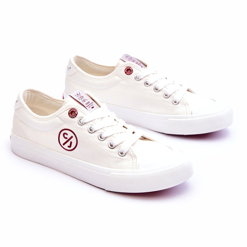 Deportivas Mujer Cross Jeans Tejido LL2R4043 Blanco 1