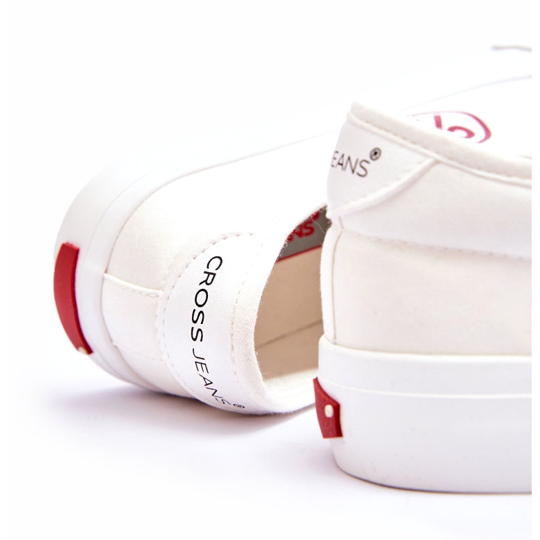 Deportivas Mujer Cross Jeans Tejido LL2R4043 Blanco 2