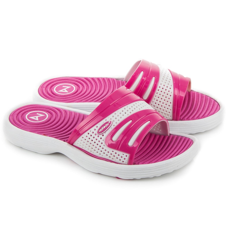Mckeylor Chanclas de piscina rosas 1