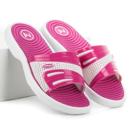 Mckeylor Chanclas de piscina rosas rosado 2