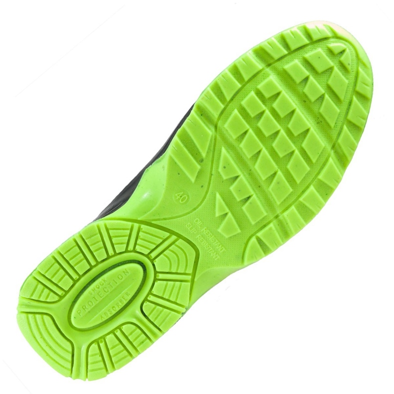 Zapatos de trabajo de velcro urgente 350/s1 negro 2 Zapatos de trabajo de velcro urgente 350/s1 negro 2