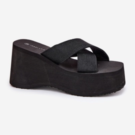 Flip Flip Flip Flip en Wedge y Platform Black negro 3