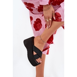 Flip Flip Flip Flip en Wedge y Platform Black negro 4