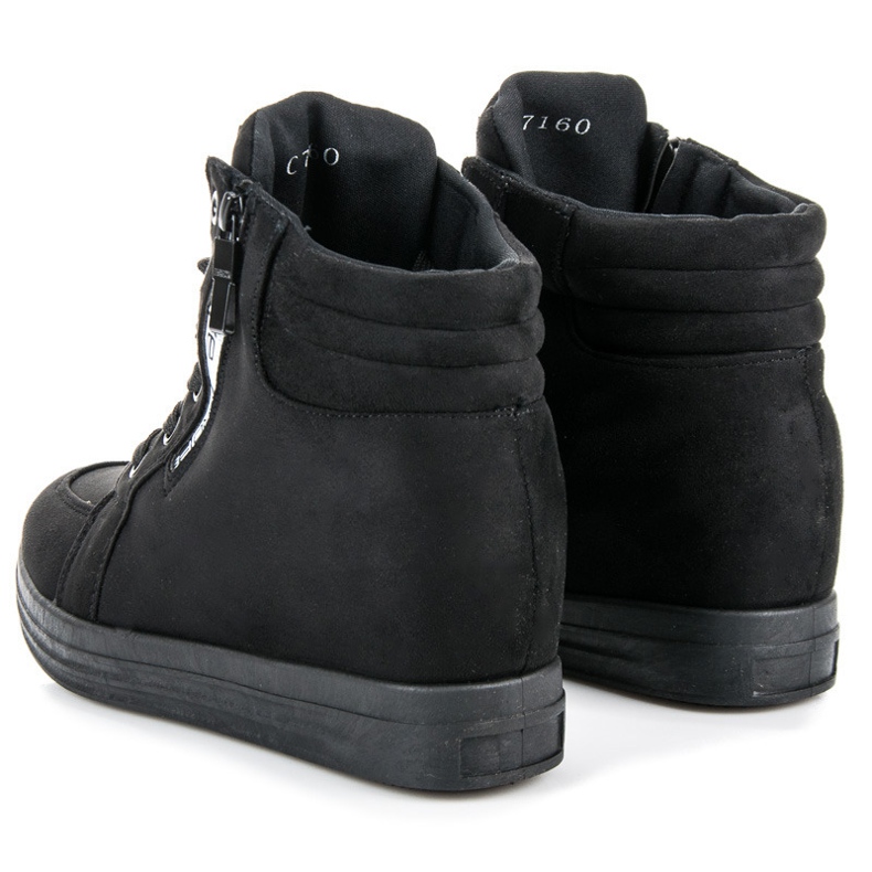 Deportivas de ante negro 2 Deportivas de ante negro 2