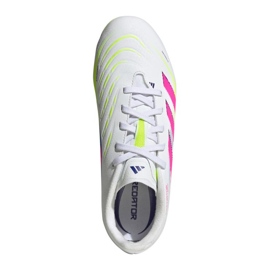 ADIDAS Predator League FG/MG ID3752 Zapatos de fútbol blanco 3