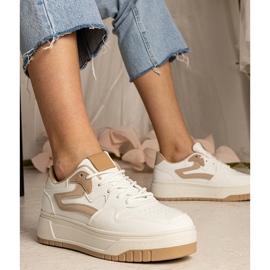 Zapatillas blancas zapatillas de deporte deportivo femenino blanco 1