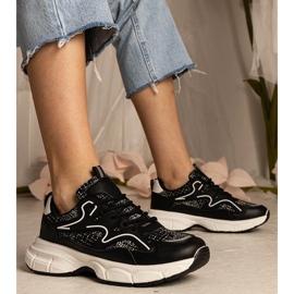 Zapatillas de deporte de zapatillas negras negro 1