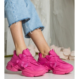 Zapatillas de deporte deportivo masivo de mujeres rosadas rosado 3
