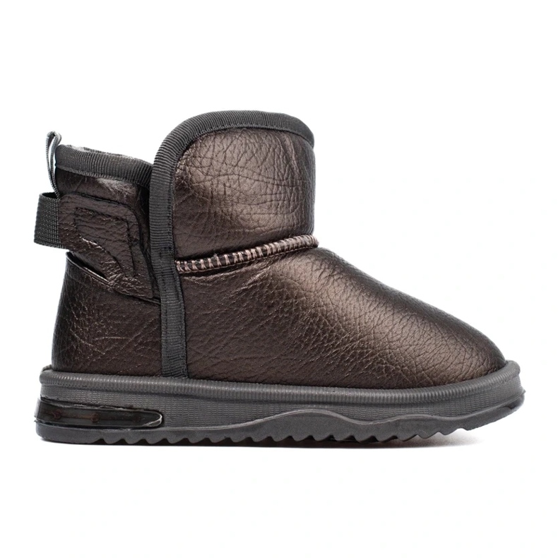 Botas de nieve cálidas para niña marrón 2 Botas de nieve cálidas para niña marrón 2