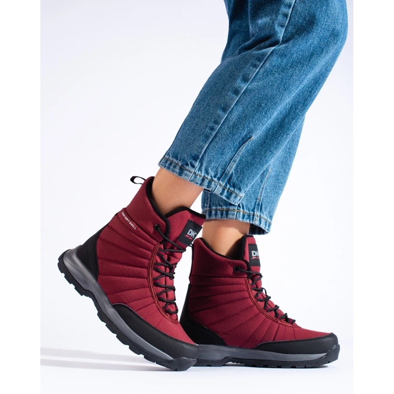 Zapatillas altas trekking DK aquaproof mujer negro 2