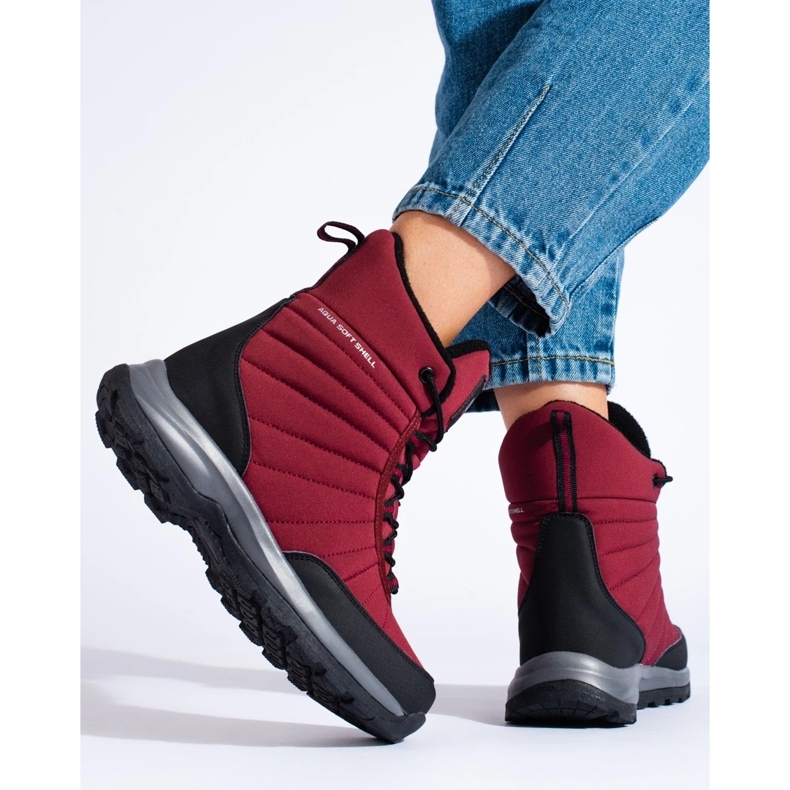 Zapatillas altas trekking DK aquaproof mujer negro 1