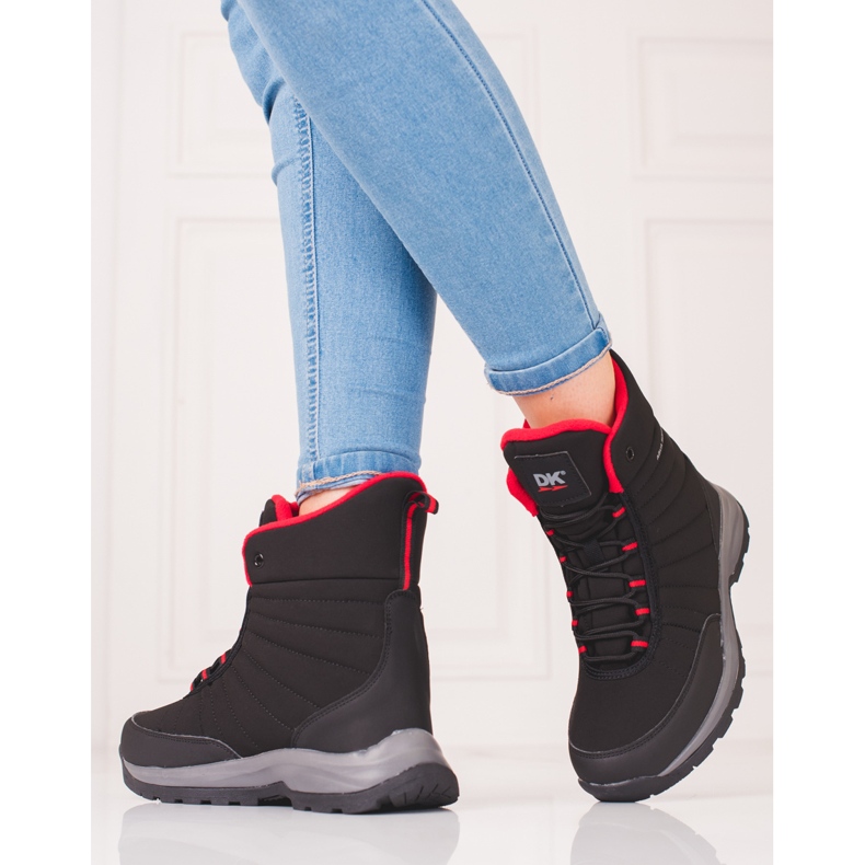 Zapatillas altas trekking DK aquaproof mujer negro 2