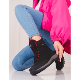 Zapatillas altas trekking DK aquaproof mujer negro 3