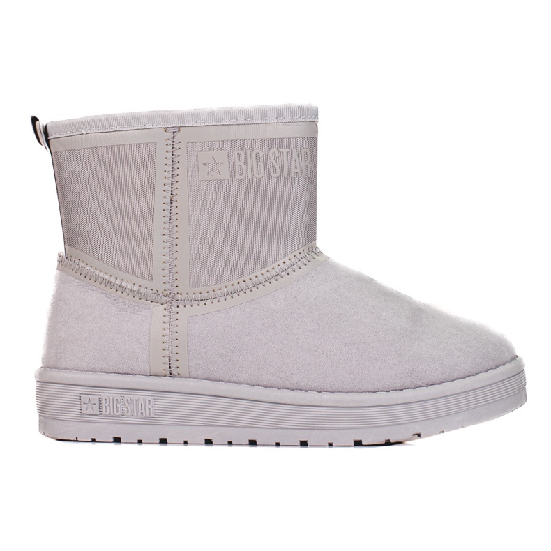 Botas de nieve cortas de mujer grises Big Star KK274613 1 Botas de nieve cortas de mujer grises Big Star KK274613 1