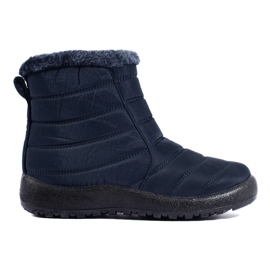 W. Potocki Botas de nieve por encima del tobillo de mujer azul marino de Potocki 5
