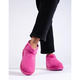 Botas de nieve mujer Shelovet rosa rosado 7