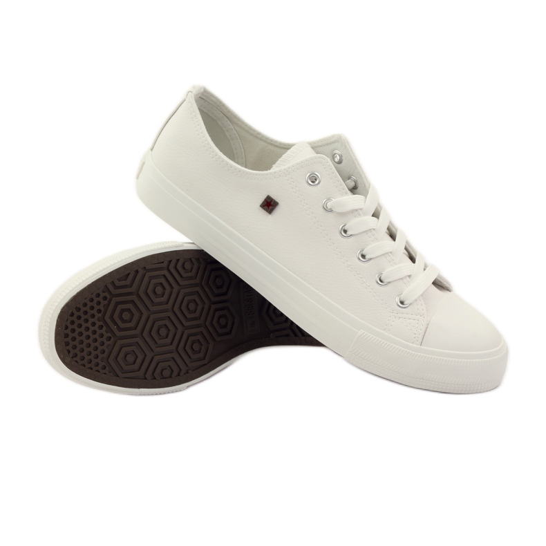 Big Star zapatillas grandes estrellas blanco 3