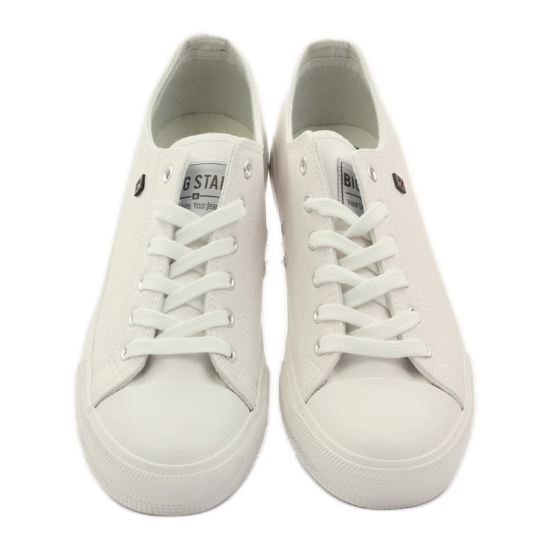 Big Star zapatillas grandes estrellas blanco 4
