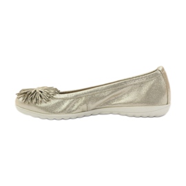 Bailarinas Caprice para mujer 22116 amarillo 2