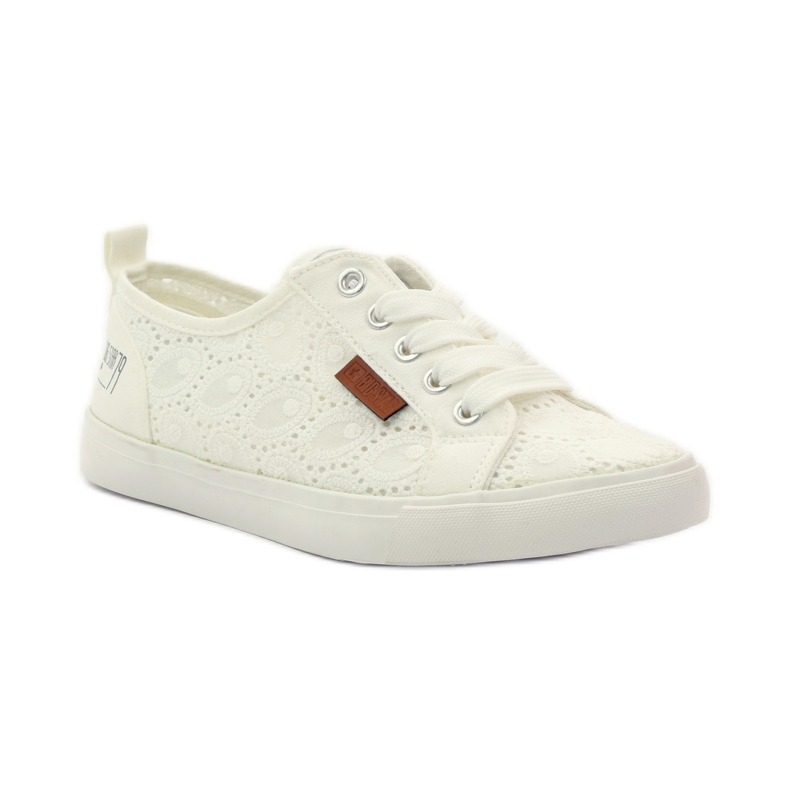 Big star 274925 zapatillas atadas blanco gris 1