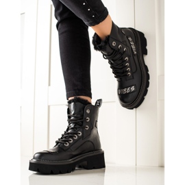 ARTIKER Botas de cuero Vibes negro 4