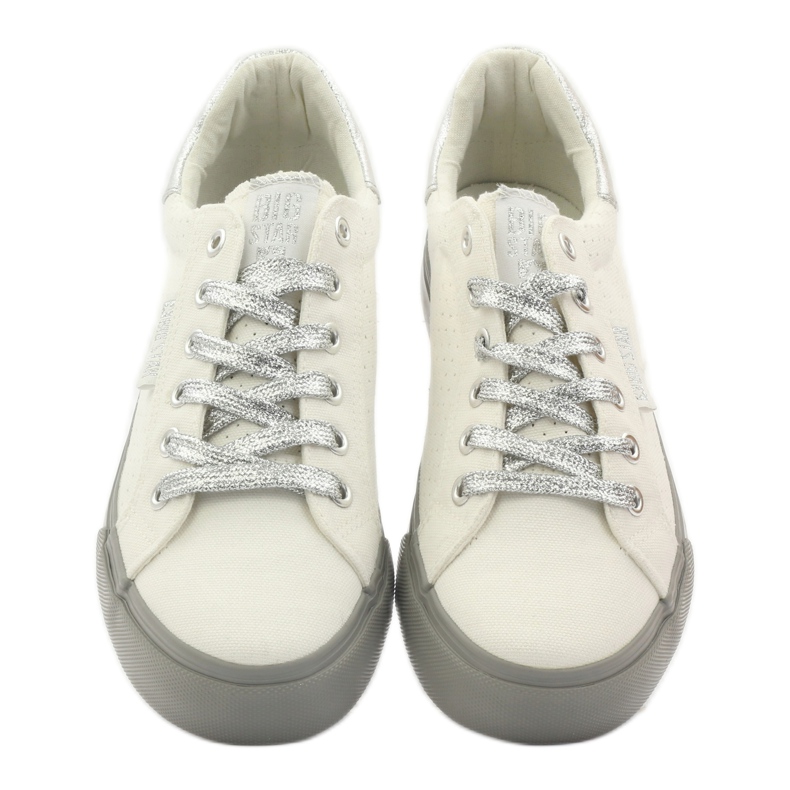 Big Star Zapatillas grandes estrellas AA274A053 blanco plata gris 3