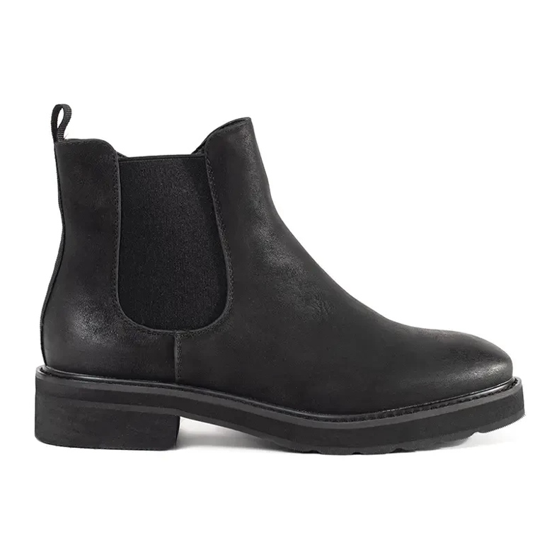 Botas negras clásicas de Sergio Leone negro 1