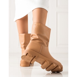 Seastar Bolsos slip-on camel beige 2