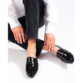 Mocasines Lacados LA.FI negro 2