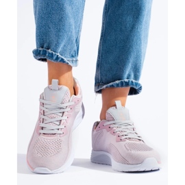 Evento Calzado deportivo con cordones rosado 3