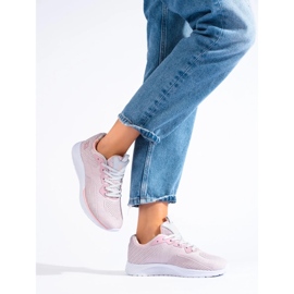 Evento Calzado deportivo con cordones rosado 4
