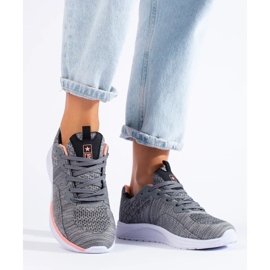 Evento Calzado deportivo con cordones gris 3