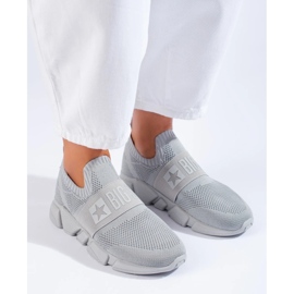 Zapatillas mujer Big Star JJ274295 gris 3