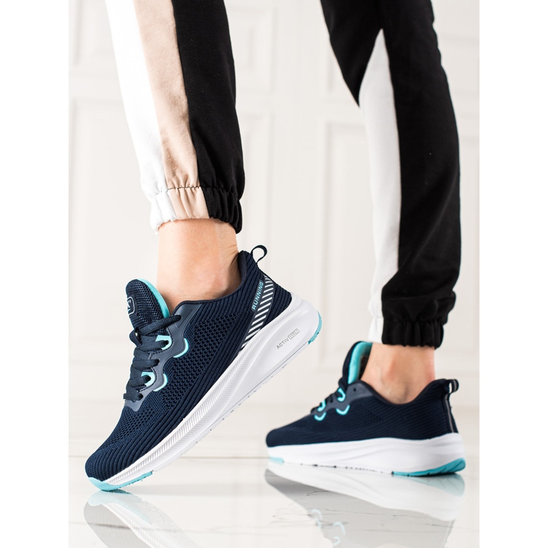 Calzado deportivo en la plataforma DK. azul 2