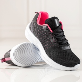 TRENDI Zapatillas deportivas negro 4