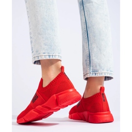 Deportivas mujer Big Star JJ274298 rojo 2