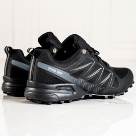 DK Zapatos de trekking de agarre rápido negro 1