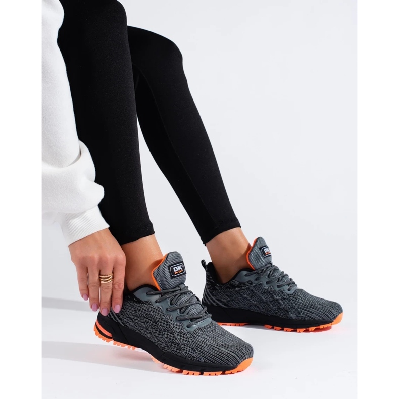 DK Zapatillas deportivas cómodas negro 2