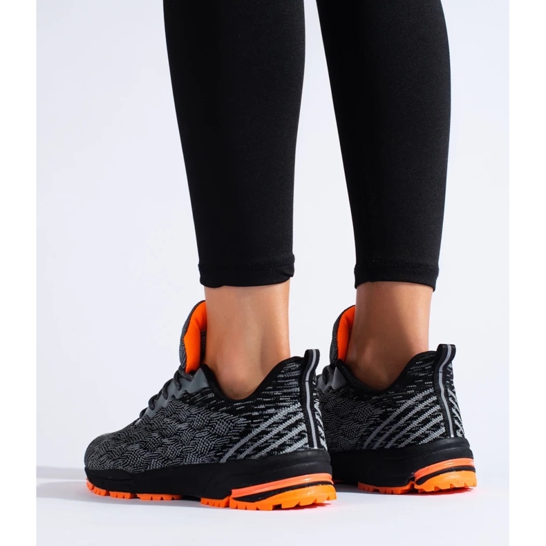 DK Zapatillas deportivas cómodas negro 1