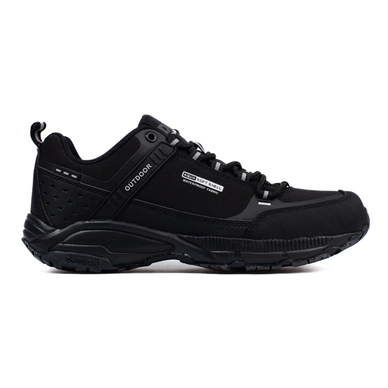Zapatos de trekking para hombre DK negro 1