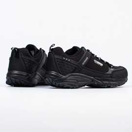 Zapatos de trekking para hombre DK negro 4