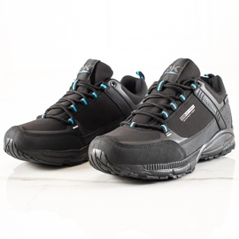 Zapatos de trekking para hombre DK negro 3