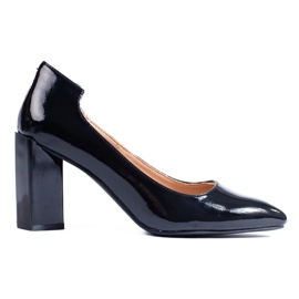 Bombas elegantes negro 3