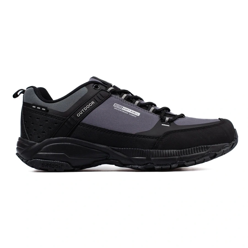 Zapatos de trekking para hombre DK negro 2