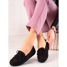 Fama Mocasines con lazo negro 2